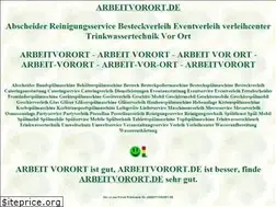 Sites similar to arbeitvorort.de