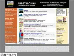 Sites similar to arbetslos.nu