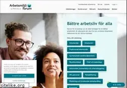 Sites similar to arbetsmiljoforum.se