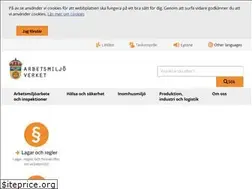 Sites similar to arbetsmiljoverket.se