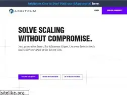 Sites similar to arbitrum.io