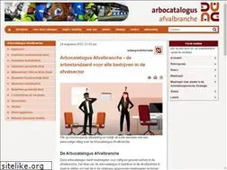 Sites similar to arbocatalogus-afvalbranche.nl