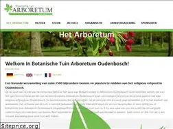 Sites similar to arboretumoudenbosch.nl