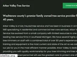Sites similar to arborvalleytree.com