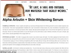 Sites similar to arbutinserum.com