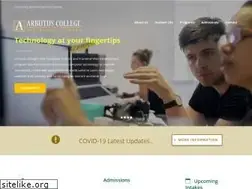 Sites similar to arbutuscollege.com