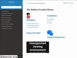 Sites similar to arcade-pk.readthedocs.io