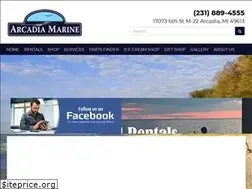 Sites similar to arcadiamarine.com