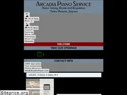 Sites similar to arcadiapianoservice.com