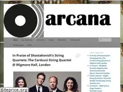 Sites similar to arcana.fm