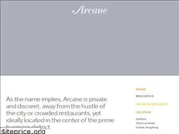 Sites similar to arcane.hk