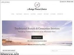 Sites similar to arcelaysfuneralservices.com