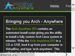 Sites similar to arch-anywhere.org