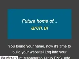 Sites similar to arch.ai