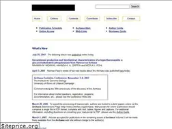 Sites similar to archaea.ws