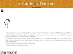 Sites similar to archaeologicaltraces.org
