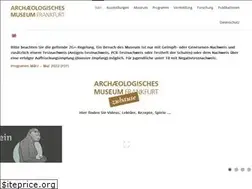 Sites similar to archaeologisches-museum.frankfurt.de