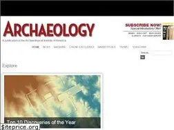 Sites similar to archaeology.org
