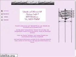 Sites similar to archafor.de