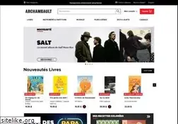 Sites similar to archambault.ca