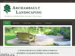 Sites similar to archambaultlandscaping.com