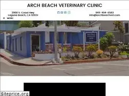 Sites similar to archbeachvet.com