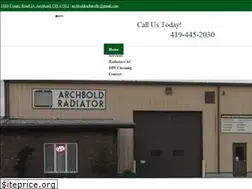 Sites similar to archboldradiator.com