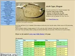 Sites similar to archcape.com