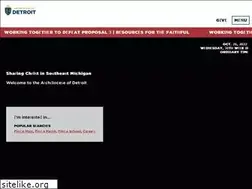 Sites similar to archdioceseofdetroit.org