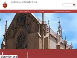 Sites similar to archdiocesesantafegiving.org