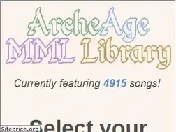 Sites similar to archeagemmllibrary.com