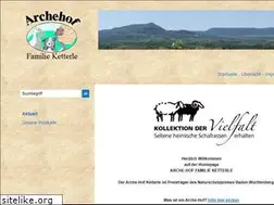 Sites similar to archehof-ketterle.de