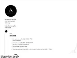 Sites similar to archeoforumdeliege.be