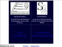 Sites similar to archeolandes.com