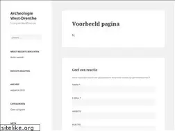 Sites similar to archeologie-westdrenthe.nl