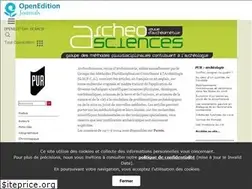 Sites similar to archeosciences.revues.org
