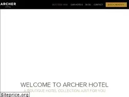 Sites similar to archerhotel.com