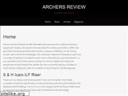 Sites similar to archers-review.com
