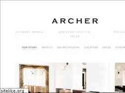 Sites similar to archersalon.com