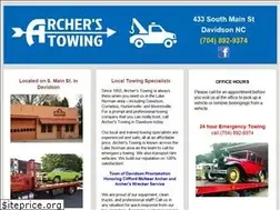 Sites similar to archerstowing.com