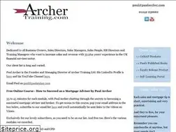 Sites similar to archertraining.co.uk