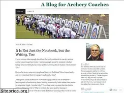 Sites similar to archerycoach.wordpress.com