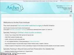 Sites similar to archesfootinstitute.com