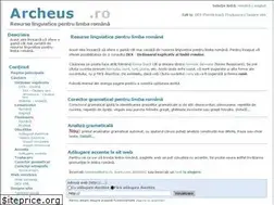 Sites similar to archeus.ro