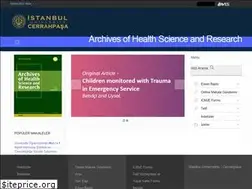 Sites similar to archhealthscires.org