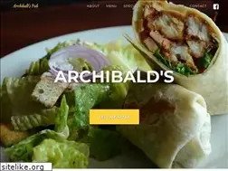 Sites similar to archibaldspub.com
