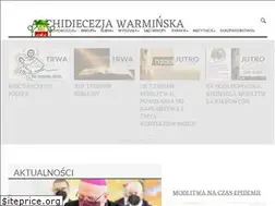 Sites similar to archidiecezjawarminska.pl