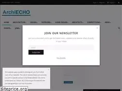 Sites similar to archiecho.com