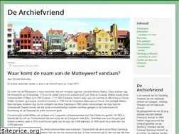 Sites similar to archiefvriend.com