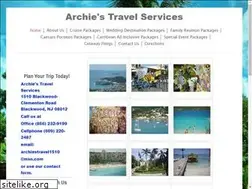 Sites similar to archiestravel.com